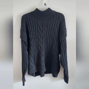 Time & Tru Black Sweater